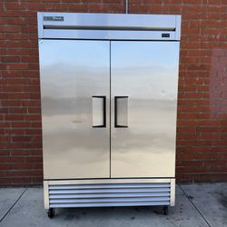 True T-49-HC 54" Two Section Reach In Refrigerator