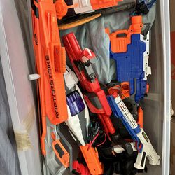 Nerf guns galore