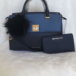 Michael Kors (3pcs) Sylvia MD TZ satchel