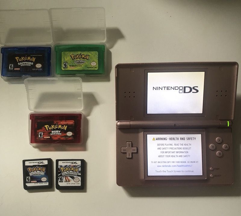 Nintendo Ds Lite 5 Pokemon Games For Sale In Greenville Sc Offerup