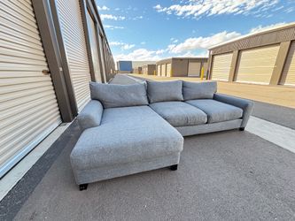 Gray Sectional Couch - Free Delivery