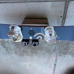 Used 60” Long With Burton Freestyle Bindings And Size 10” Boots 