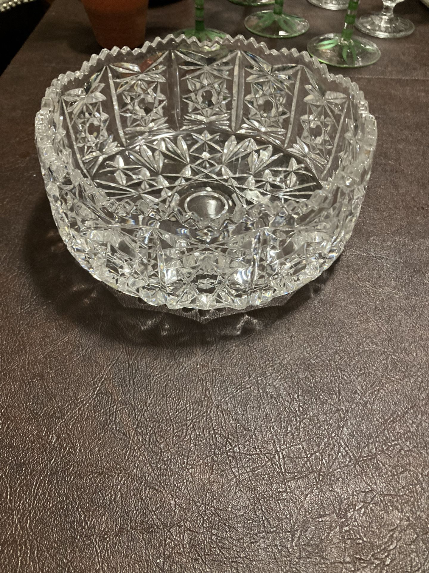 Vintage Crystal Bowl
