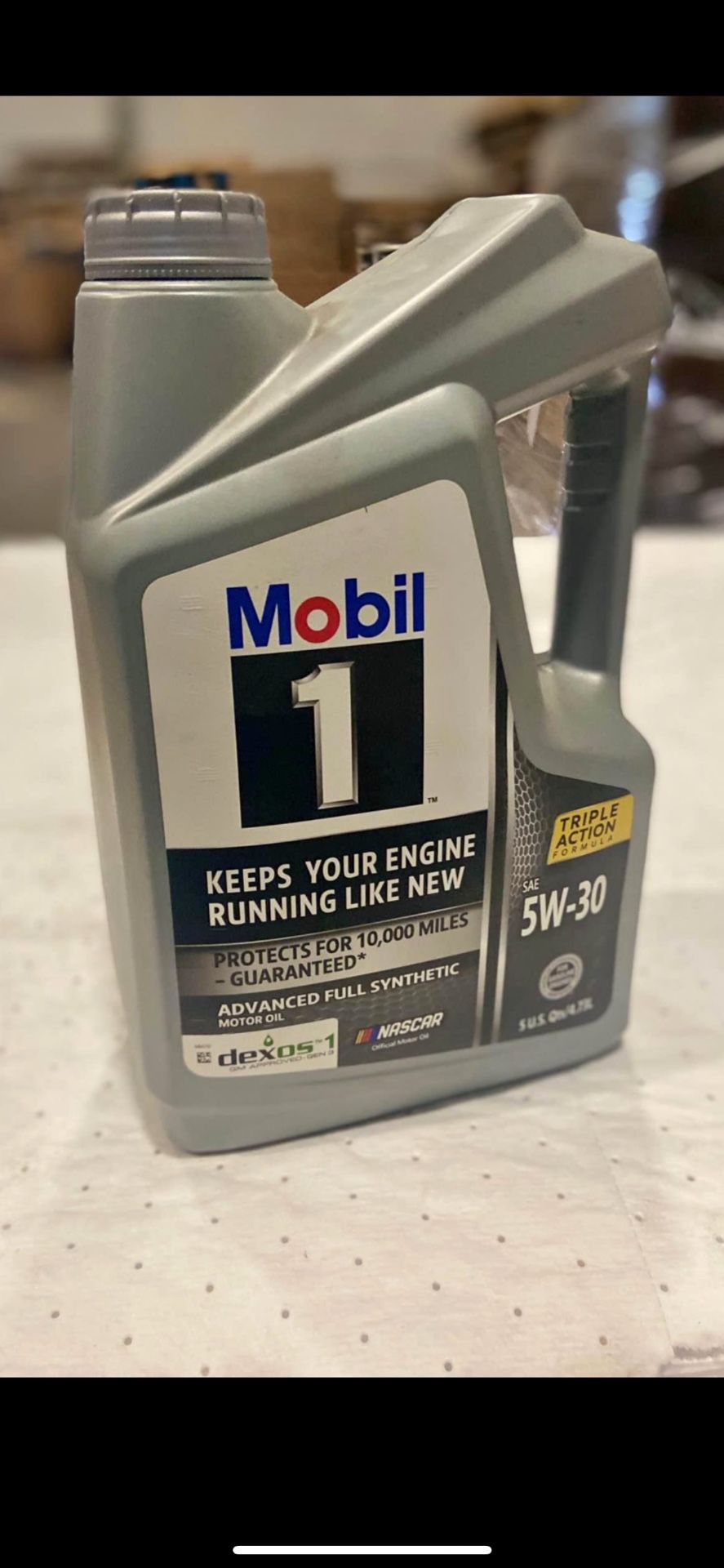 5W 30 Mobile Oil/ Or 5W 20 Motor Oil  /anytime You Need
