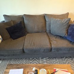 Couch And Loveseat w/ Pillows And Pillow Cases For Sale - Used 