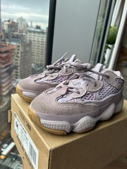 Adidas Yeezy 500 Infant 6K kids Toddler lavender purple lilac