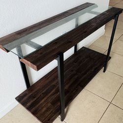 Entryway console table