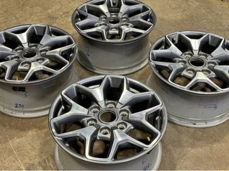 FREE DELIVERY (4) 17 INCH WHEELS RIMS OEM FORD BRONCO RANGER BADLANDS 2021-2025 OEM GREY