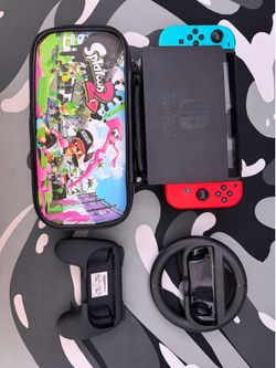 Nintendo Switch w/Games+Accessories