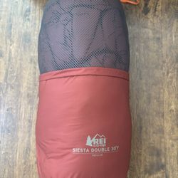 REI 2 Person sleeping bag