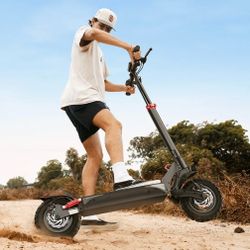 48V 12.5Ah 1000W All-Terrain Electric Scooter - 25 mile range, 25MPH top speed, 25% grade hill-climbing - 100% Financing Available