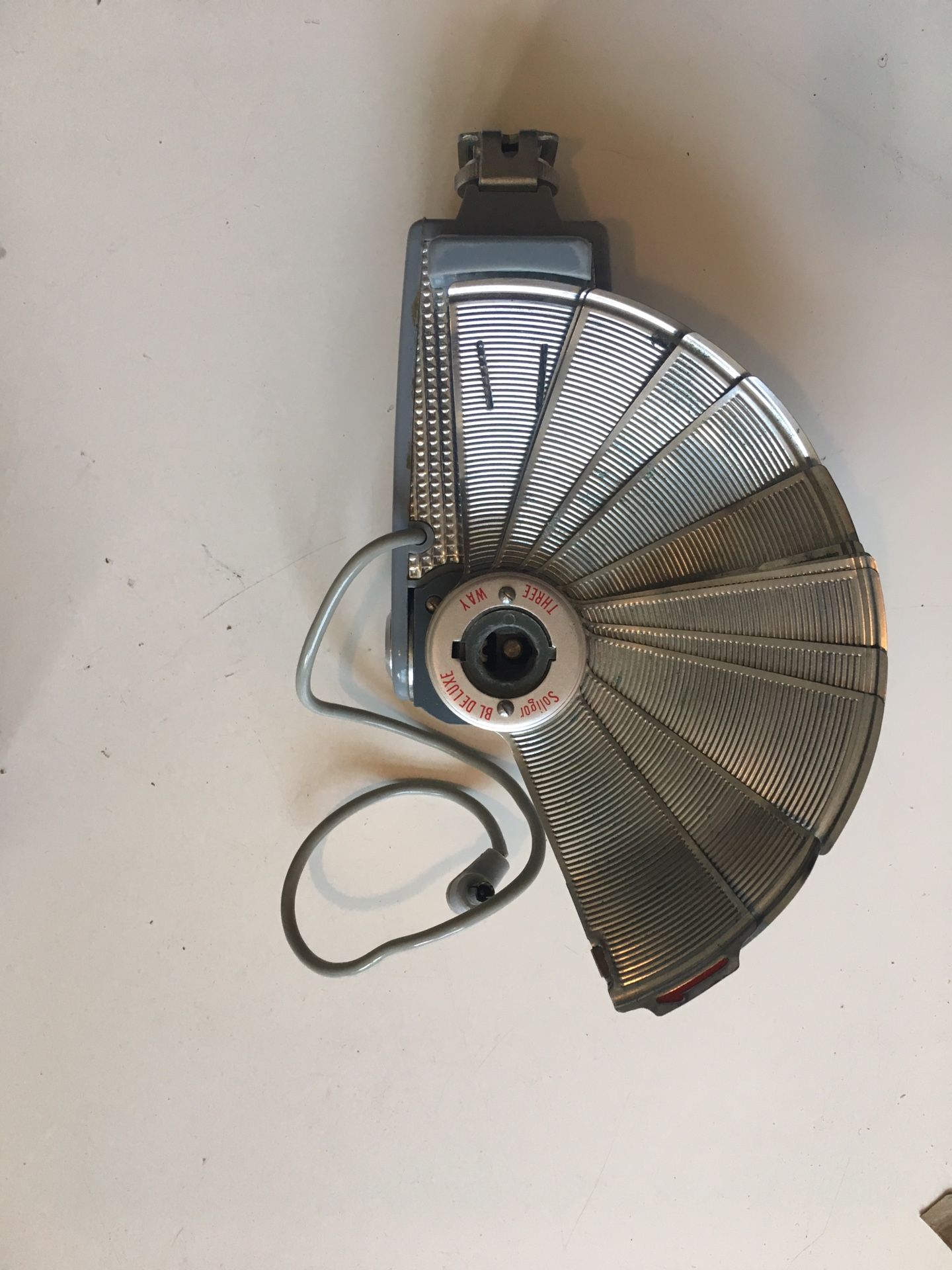 soligor bl deluxe 3 way flash