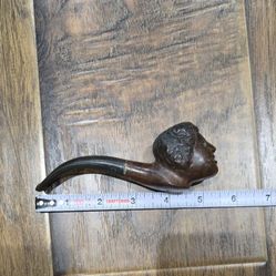 Vintage Imported Briar Tobacco Pipe Made in Italy. Used.