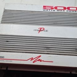 Prestige PA-460 500 watts max power Amplifier