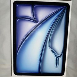 Apple iPad Air Blue Latest Model M3 Chip 11” Inch New Sealed I Can Come To you 