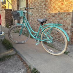 Charleston Adult Cruiser Bike with Basket 