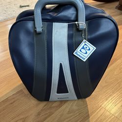 Vintage Brunswick Bowling Bag And Vintage Brunswick Axis Bowling Ball 10 Pounds Excellent Condition 
