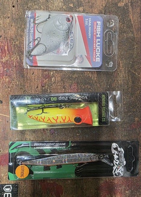 Fishing Lures New And Used
