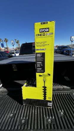 RYOBI ONE+ HP 18V Brushless Cordless Earth Auger with 6 in. Bit Included  