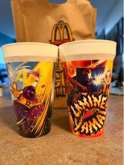 McDonald’s FIFA cups Grimace and Lamal