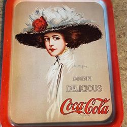 Vintage CocaCola Tin Serving Trays