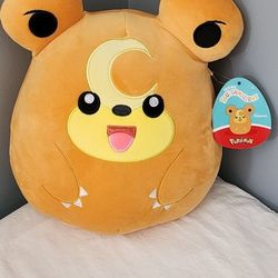 10" Teddiursa (Pokemon) SQUISHMALLOW. NWT