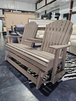 NEW Hyland wave glider loveseat outdoor