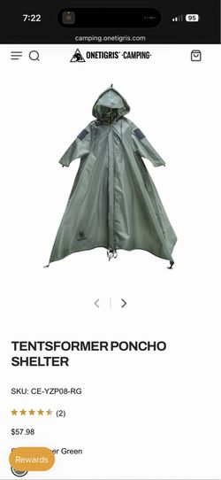 Poncho shelter
