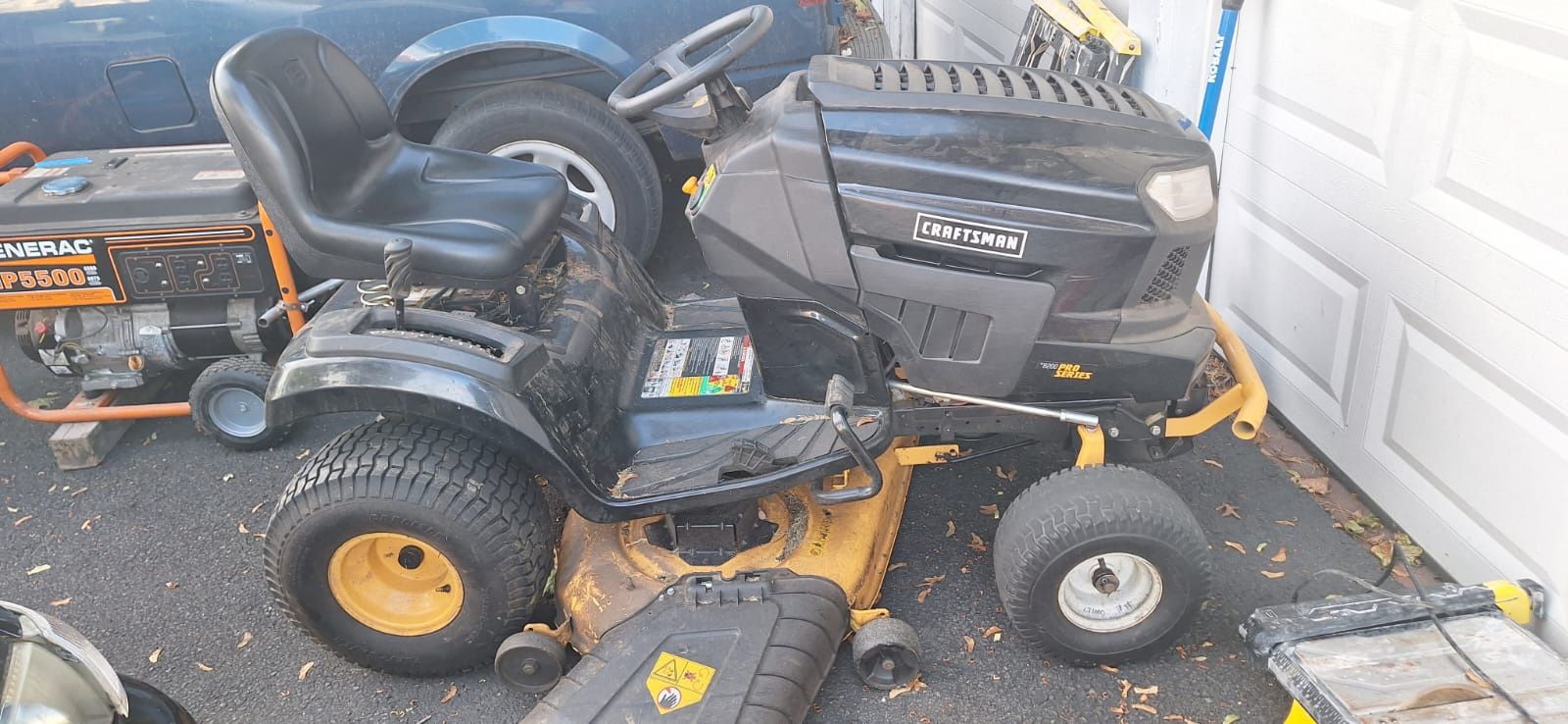 Lawnmower And Table saw