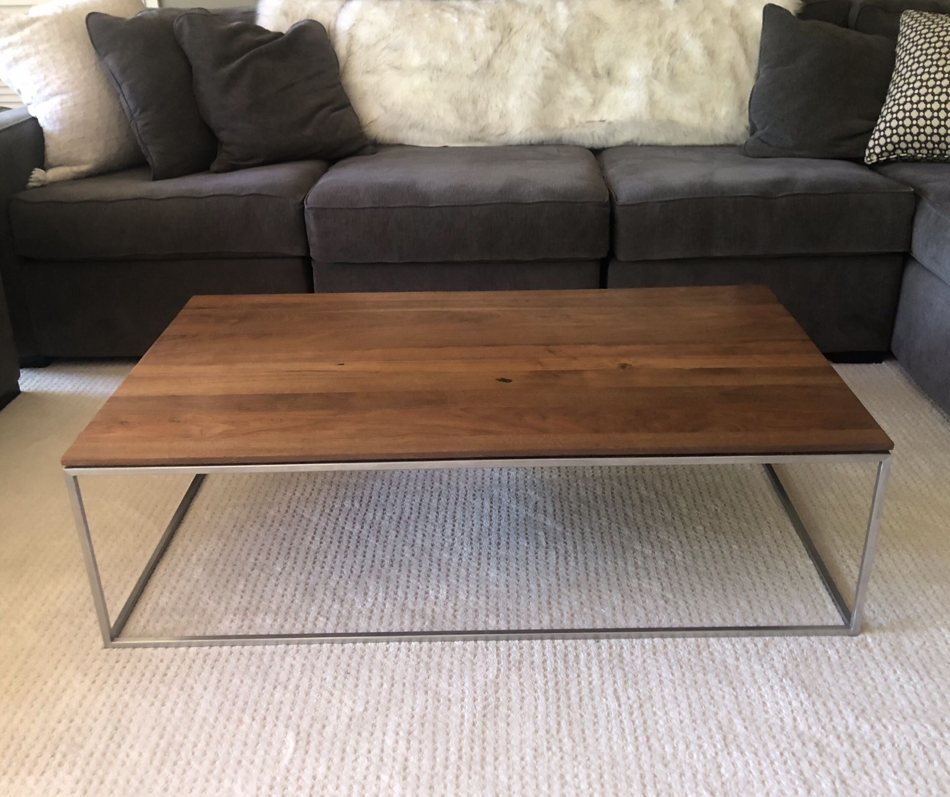 Crate And Barrel Frame Coffee Table