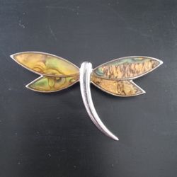 Lia Sophia Abalone Dragon Fly SEE DESCRIPTION AND PHOTOS 