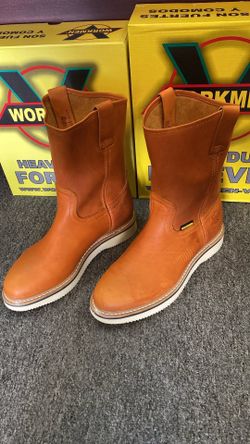 Bota de piel para trabajo