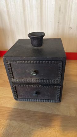 Civil War black ball ballot box