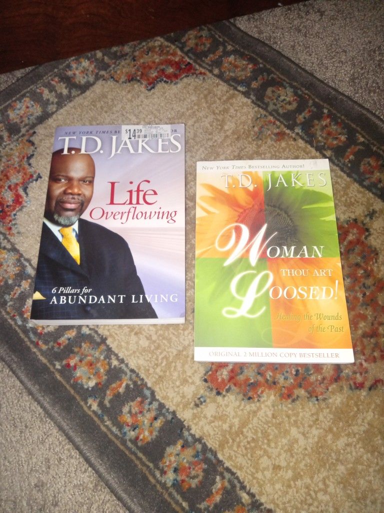 T.D. Jakes - 2 Books for $10.00