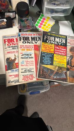 Vintage For Men Only Magazine 