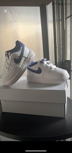 Air Force 1 Navy And White Size 4c