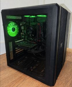 Gaming PC And Monitor.  Ryzen 5 2600 and GTX 1060