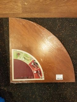 Cherry Corner Shelf w/ Mounting Bracket