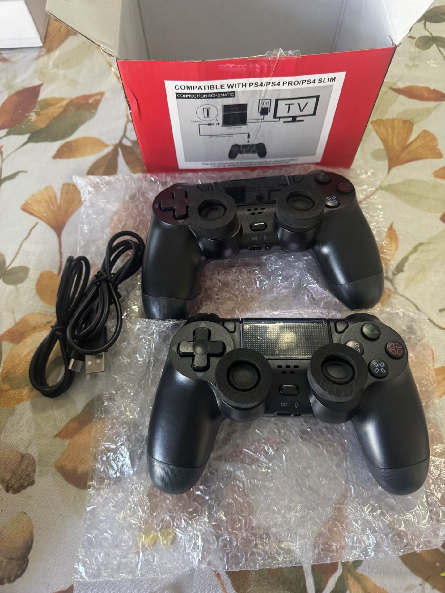 2 pack wirless ps4 controller