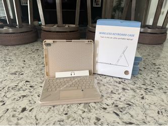 Wireless keyboard case