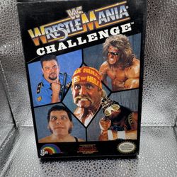 WWF WrestleMania Challenge (NES) Complete in Box
