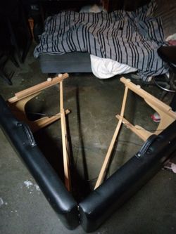 Portable massage table