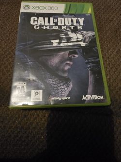 Cod Ghost Xbox 360