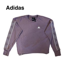 Adidas Purple Sweatshirt Sz XS 