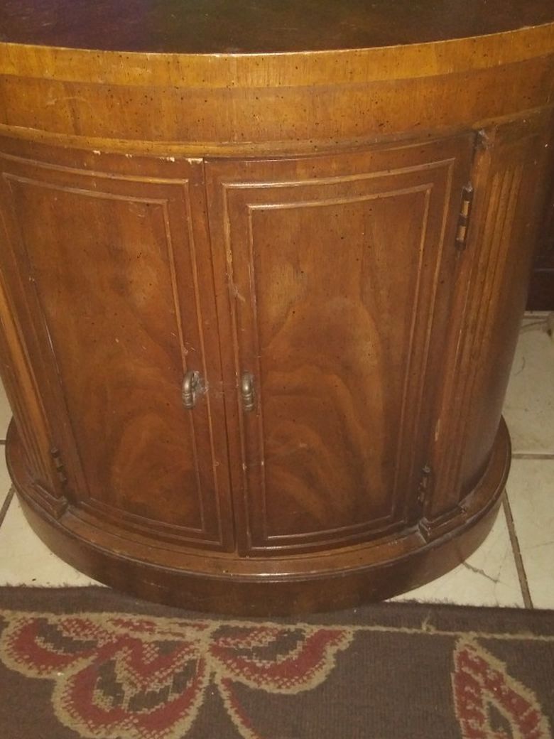 Antique Drum Table