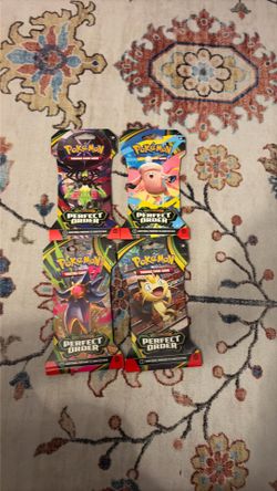 Perfect order sleeved booster pack art set