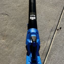 Kobalt Gen4 40-volt 520-CFM 120-MPH Battery Handheld Leaf Blower 4 Ah (Battery and 