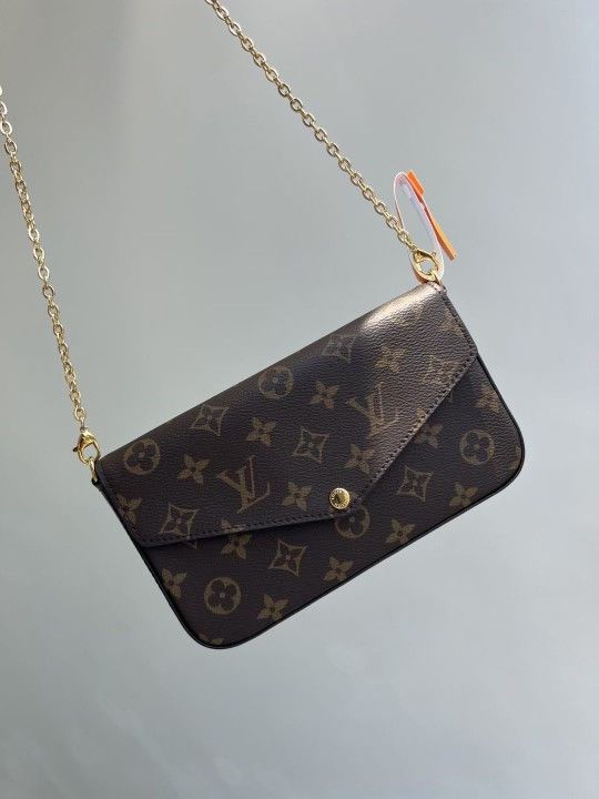 Classic old flower three-in-one envelope bag