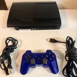 Ps3 Super Slim $100 Tested And Working Except The Controller Not That Good 