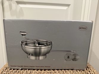 Rösle Food Mill Stainless Steel  NIB